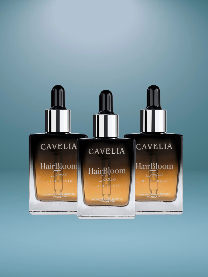 CAVELIA HAIR BLOOM TONIC (3 Bottles)