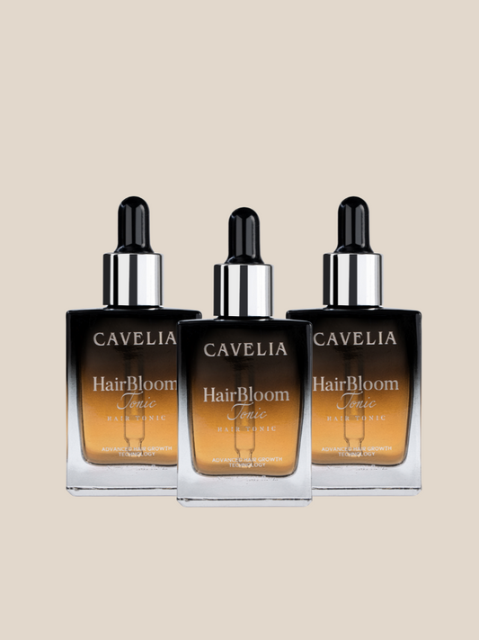 CAVELIA HAIR BLOOM TONIC (3 Bottles)
