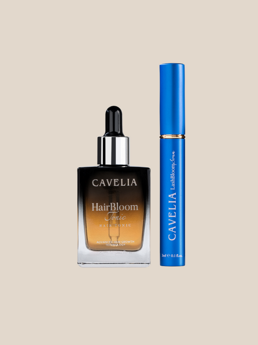 CAVELIA Bundle Pack (3 Hair Tonic + 3 Eyelash)