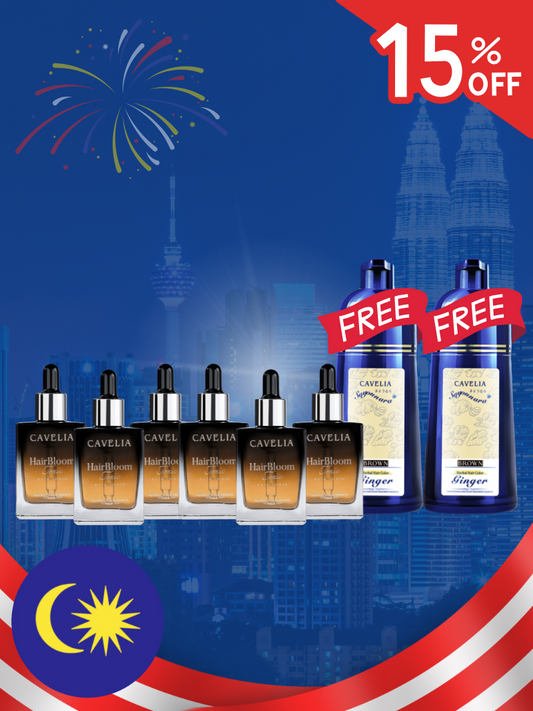 CAVELIA HAIR BLOOM TONIC (6 Bottles)