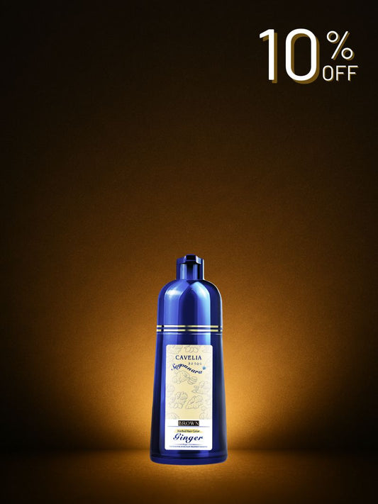 CAVELIA HAIR COLOR TREATMENT SHAMPOO 500ml （Black / Brown）