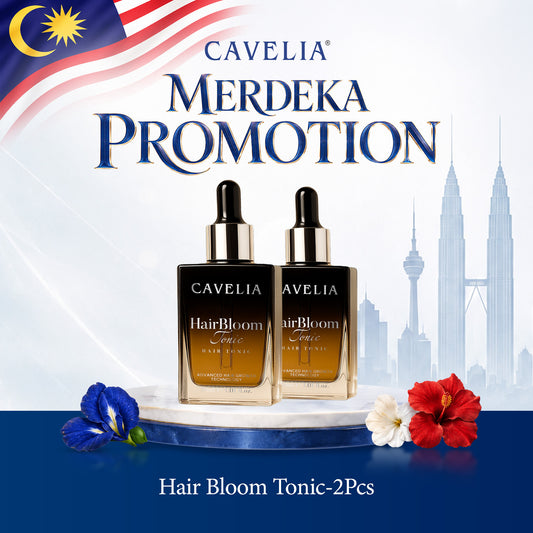 CAVELIA HAIR BLOOM TONIC (2 Bottles)