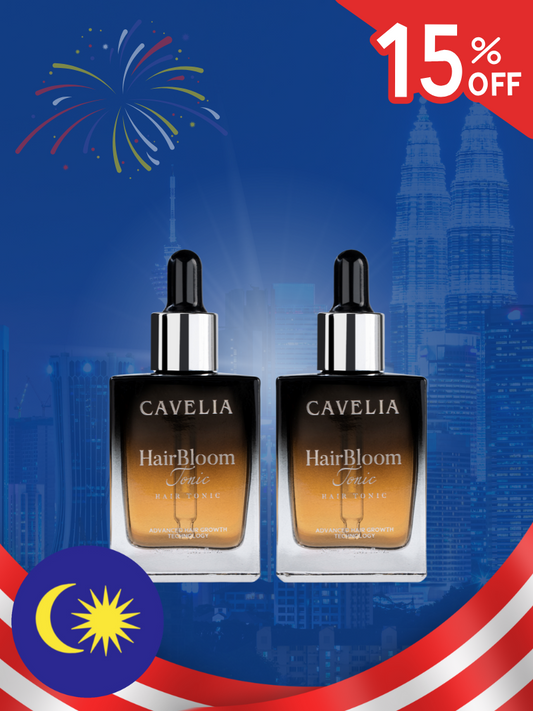 CAVELIA HAIR BLOOM TONIC (2 Bottles)