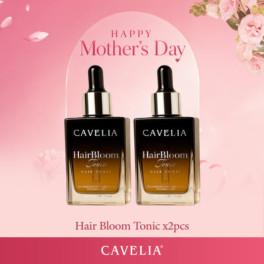 CAVELIA HAIR BLOOM TONIC (2 Bottles)