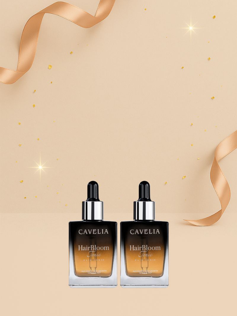 CAVELIA HAIR BLOOM TONIC (2 Bottles)