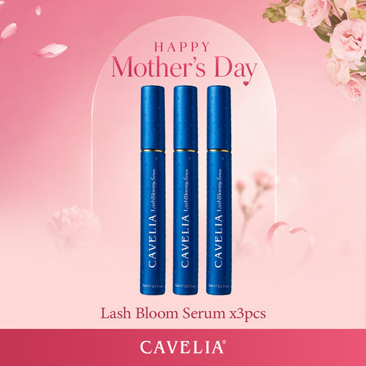 CAVELIA LASH BLOOM SERUM (3 Bottles)