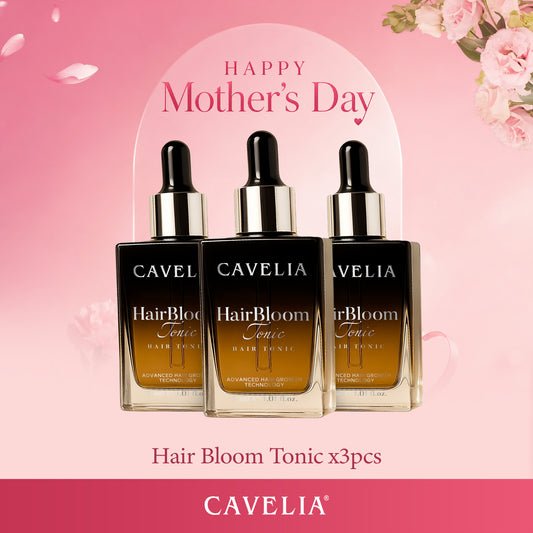 CAVELIA HAIR BLOOM TONIC (3 Bottles)