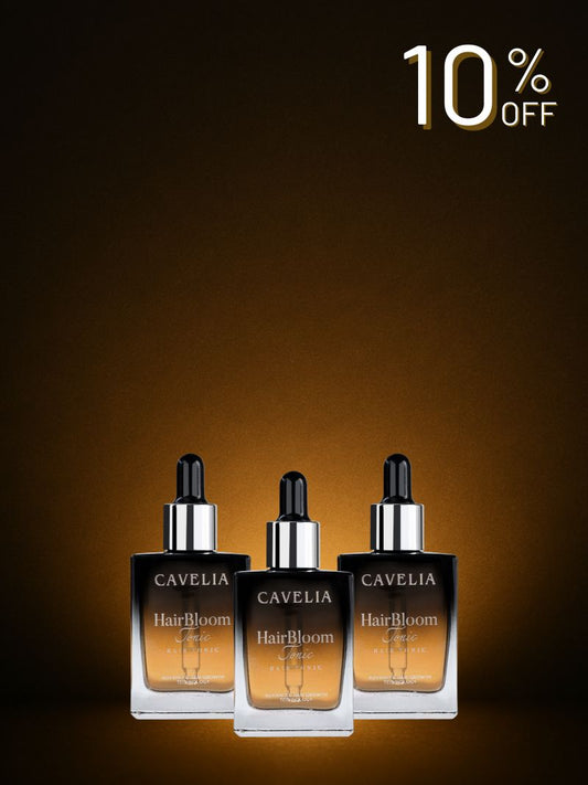 CAVELIA HAIR BLOOM TONIC (3 Bottles)