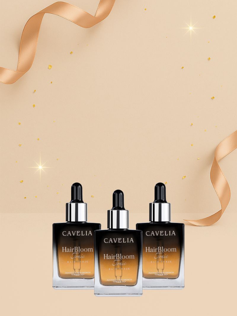 CAVELIA HAIR BLOOM TONIC (3 Bottles)