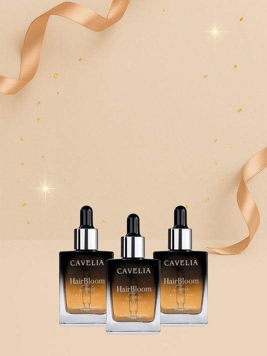 CAVELIA HAIR BLOOM TONIC (3 Bottles)