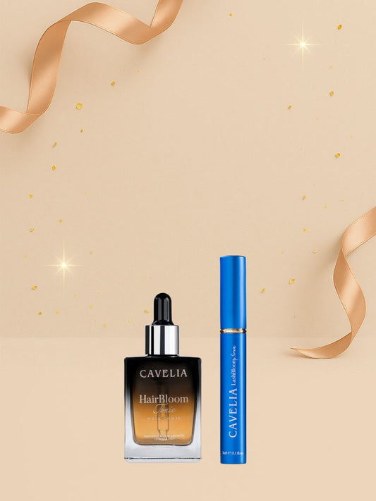 CAVELIA Treatment Pack (1 Hair Tonic + 1 Eyelash)